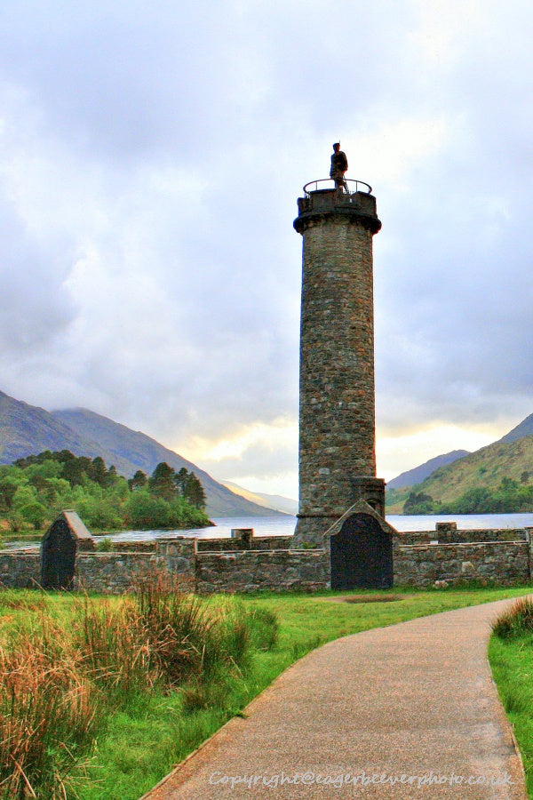 Glenfinnan & Loch Shiel Scotland Uk Landscape Art by Chris Beever 7