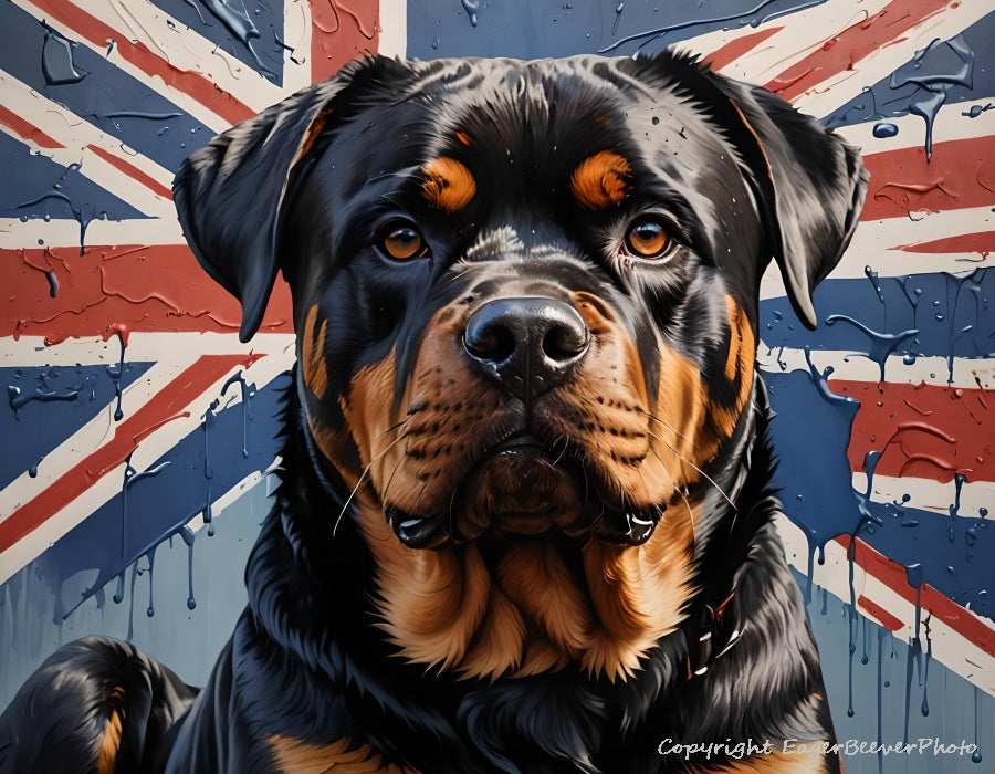 It's a Dogs Life Pet Dog Portrait by Artist Christopher Beever 27