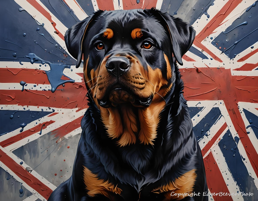 It's a Dogs Life Pet Dog Portrait by Artist Christopher Beever 28