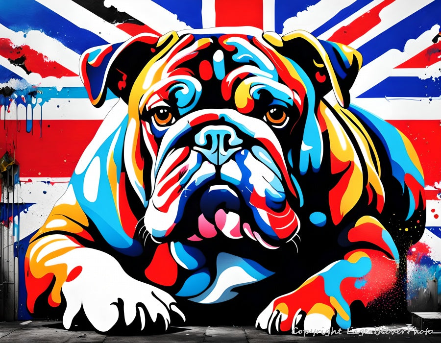 It's a Dogs Life Pet Dog Portrait by Artist Christopher Beever 32