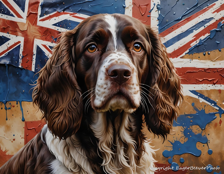 It's a Dogs Life Pet Dog Portrait by Artist Christopher Beever 48