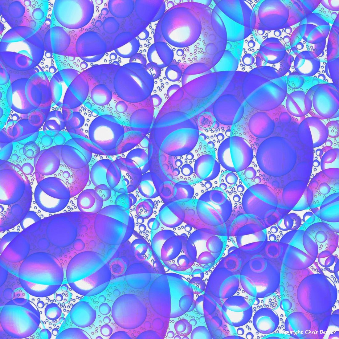 Square Modern Pattern Art by UK Artist Christopher Beever 22