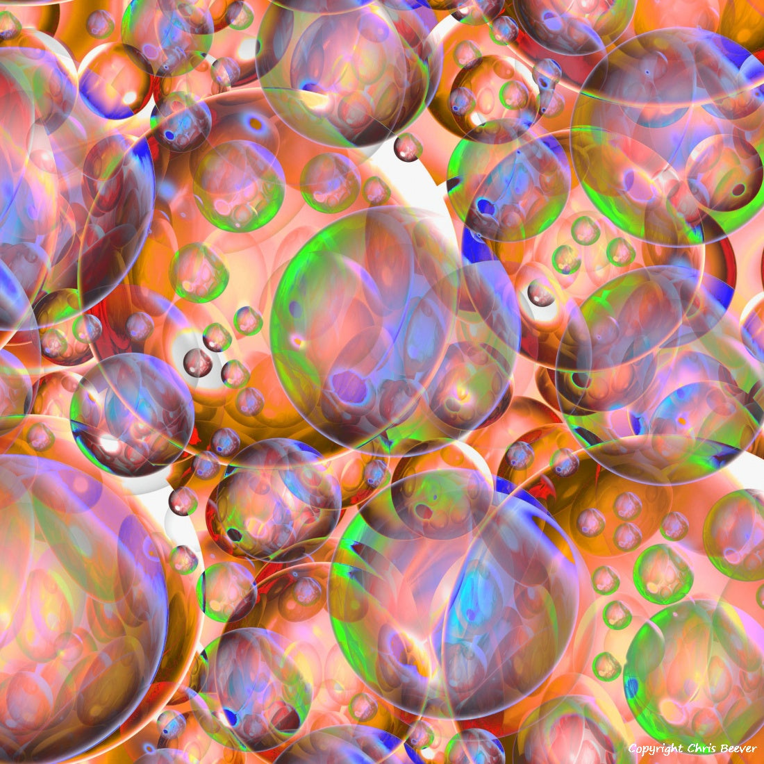 Square Modern Pattern Art by UK Artist Christopher Beever 28