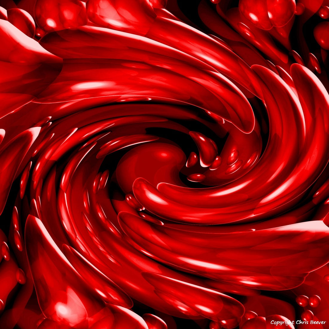 Square Modern Pattern Art by UK Artist Christopher Beever 8