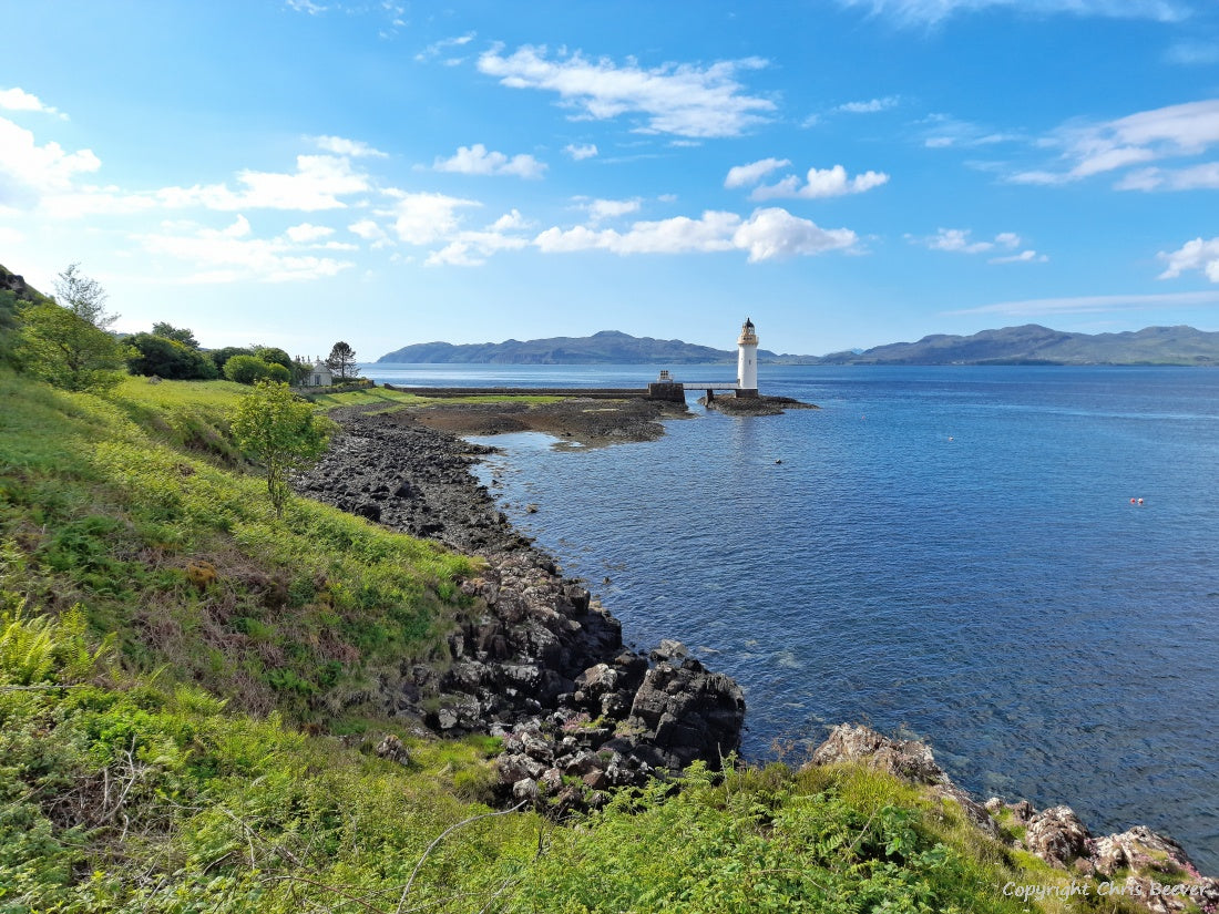 Tobermory & Lighthouse Isle of Mull Landscape Art by Chris Beever 17