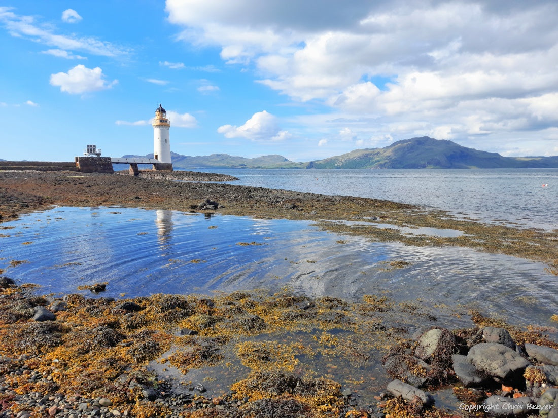 Tobermory & Lighthouse Isle of Mull Landscape Art by Chris Beever 25