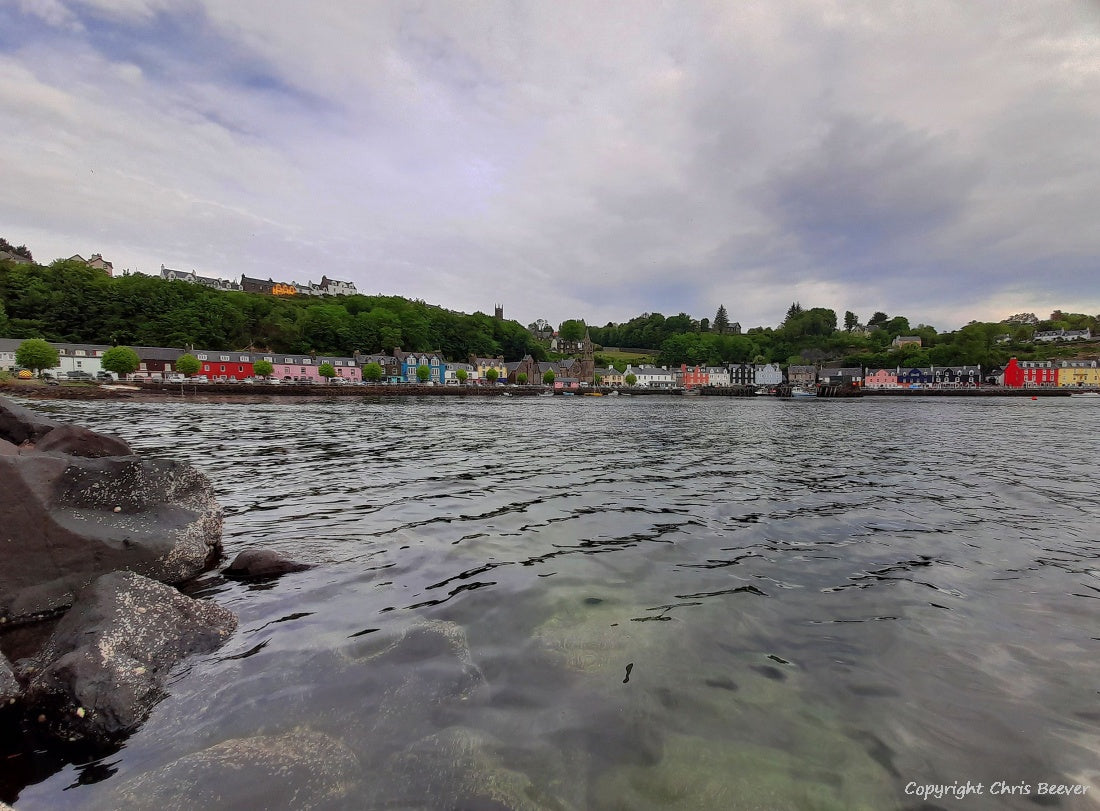 Tobermory & Lighthouse Isle of Mull Landscape Art by Chris Beever 36