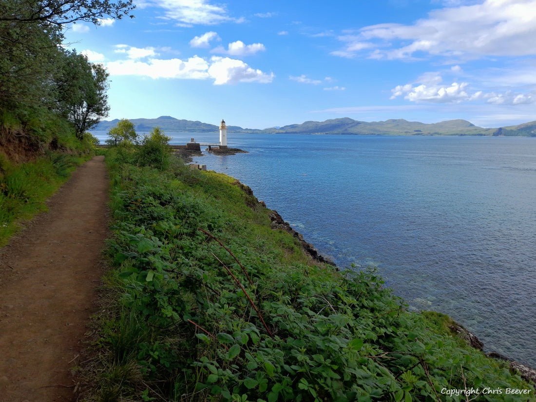 Tobermory & Lighthouse Isle of Mull Landscape Art by Chris Beever 37