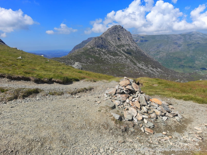 Tryfan Glyder Fach Glyder Fawr Wales Landscape Art by Chris Beever 31