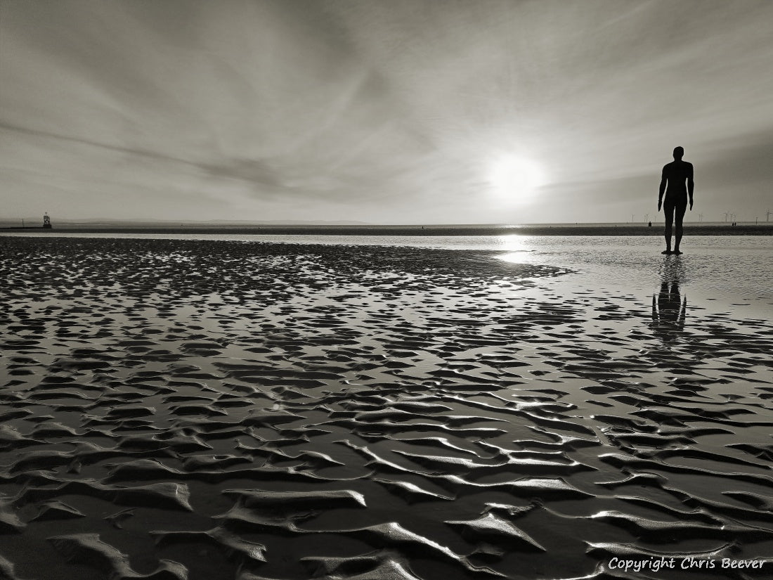 Antony Gormley another place Landscape Art by Christopher beever 25