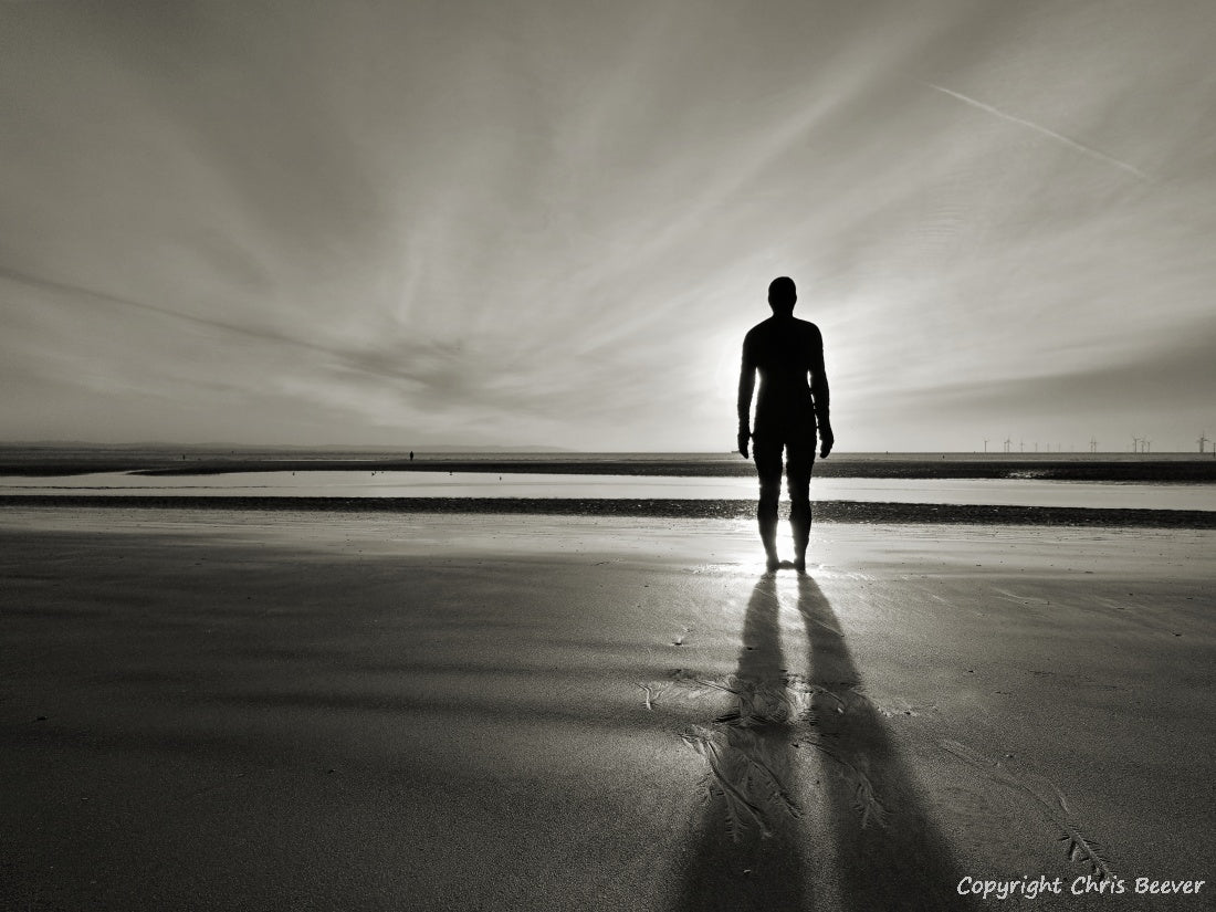 Antony Gormley another place Landscape Art by Christopher beever 31