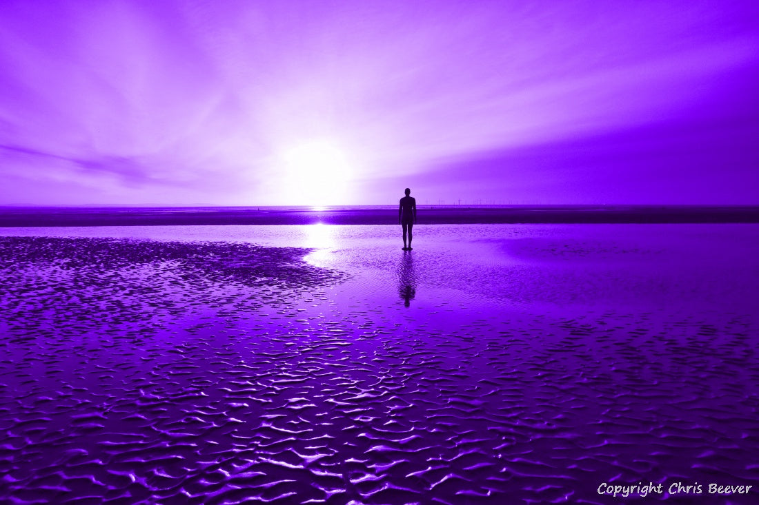 Antony Gormley another place Landscape Art by Christopher beever 32