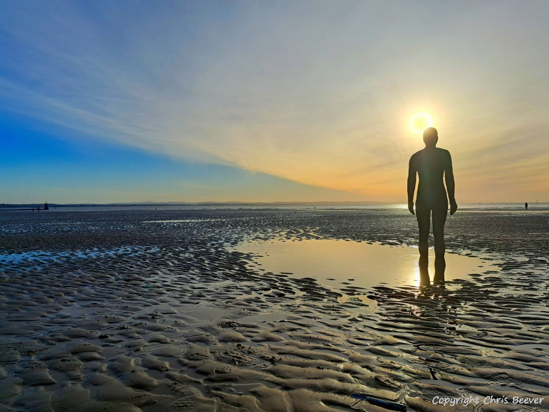 Antony Gormley another place Landscape Art by Christopher beever 33