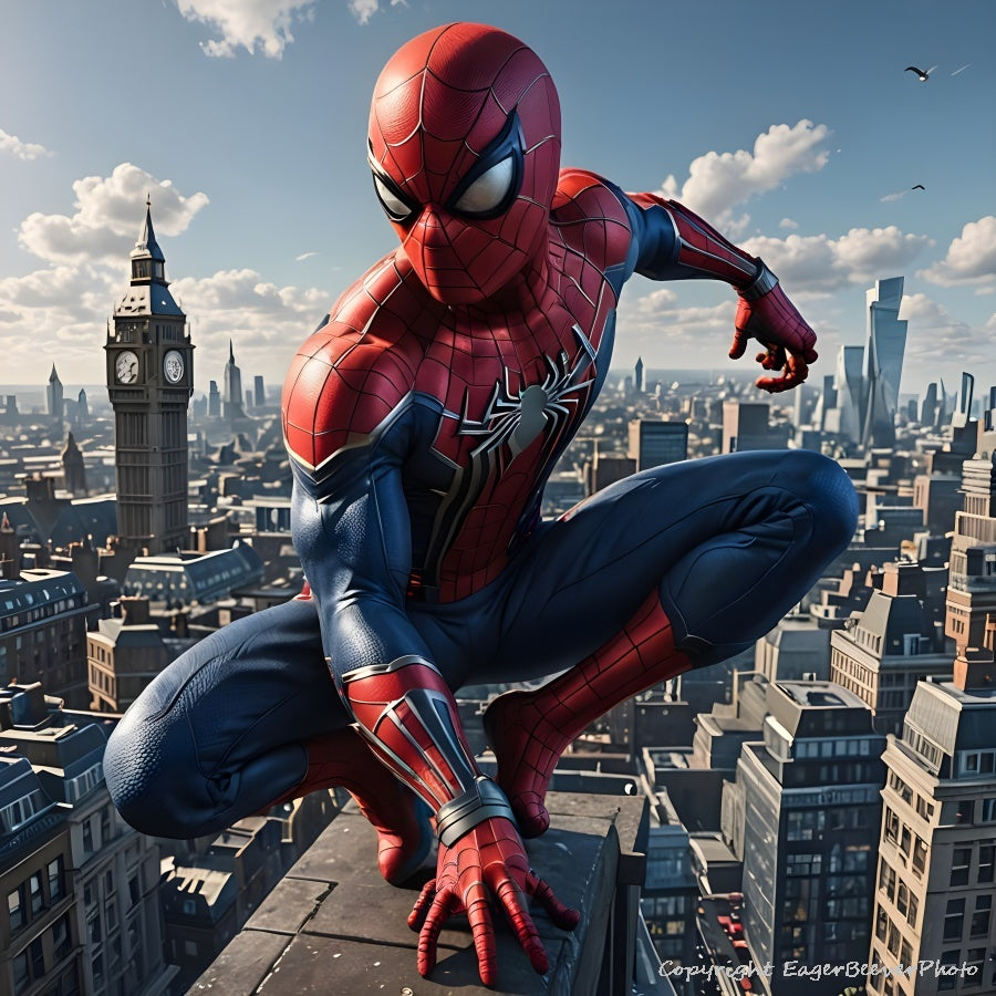 Original Super Hero Art by UK Artist Chris Beever 1