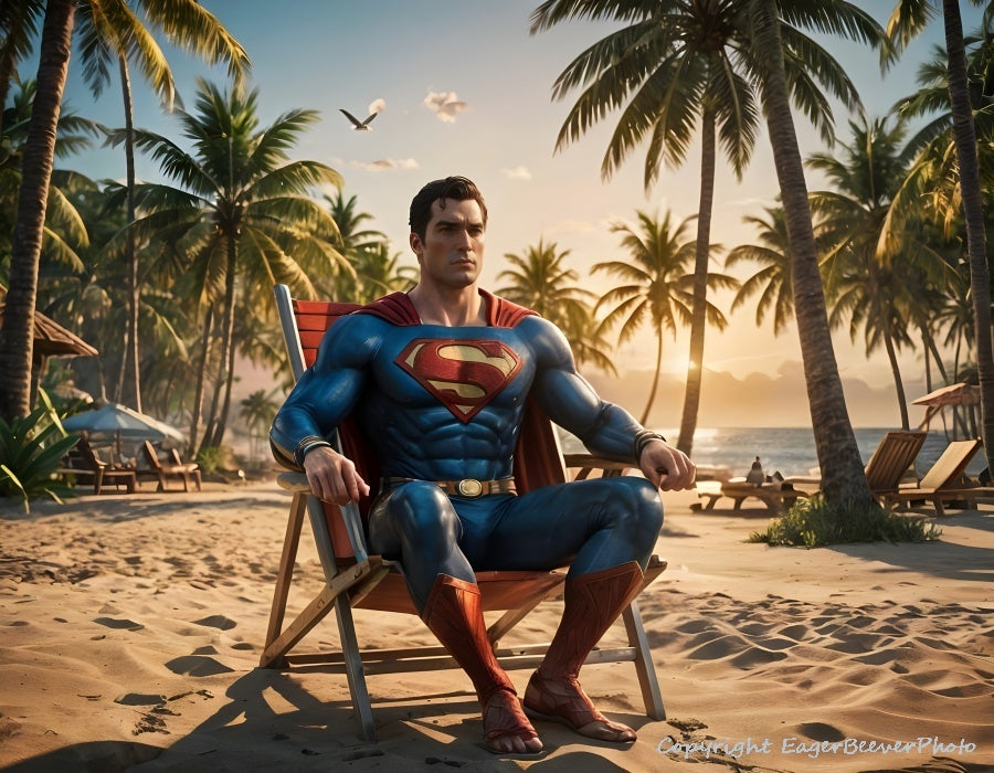 Original Super Hero Art by UK Artist Chris Beever 14