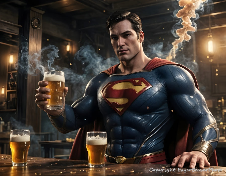 Original Super Hero Art by UK Artist Chris Beever 17