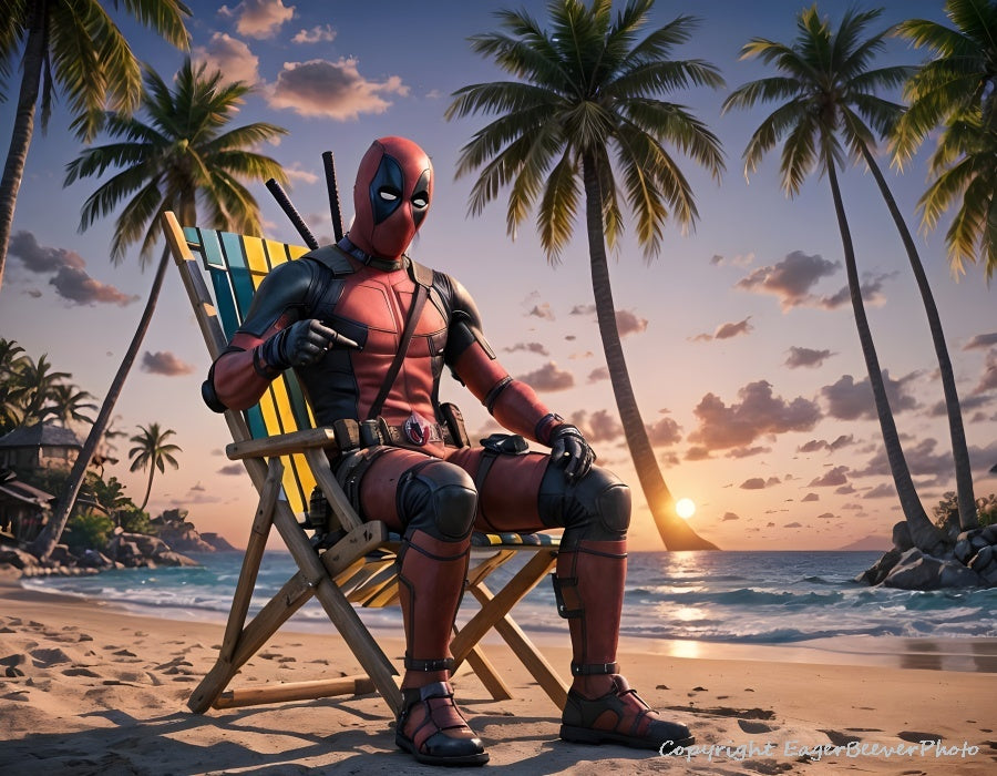 Original Super Hero Art by UK Artist Chris Beever 18