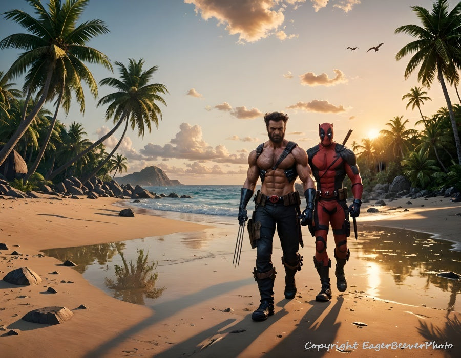 Original Super Hero Art by UK Artist Chris Beever 20