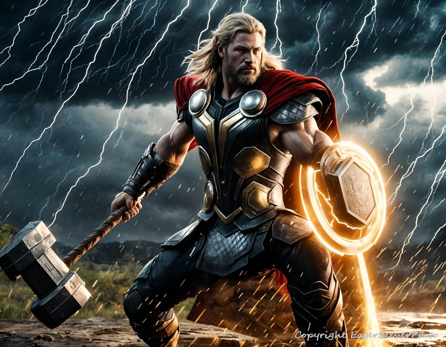 Original Super Hero Art by UK Artist Chris Beever 24