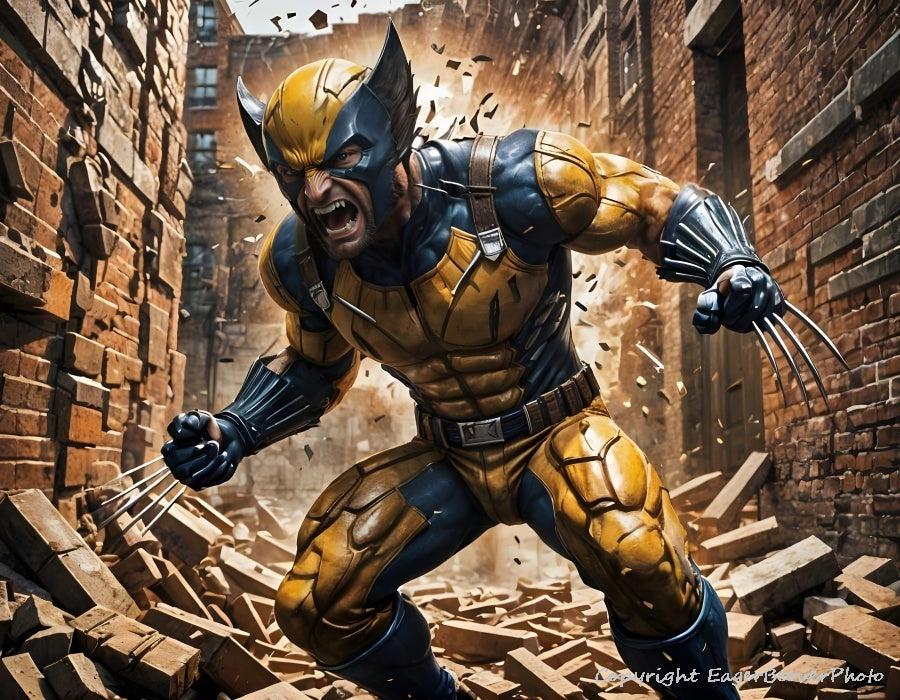 Original Super Hero Art by UK Artist Chris Beever 29