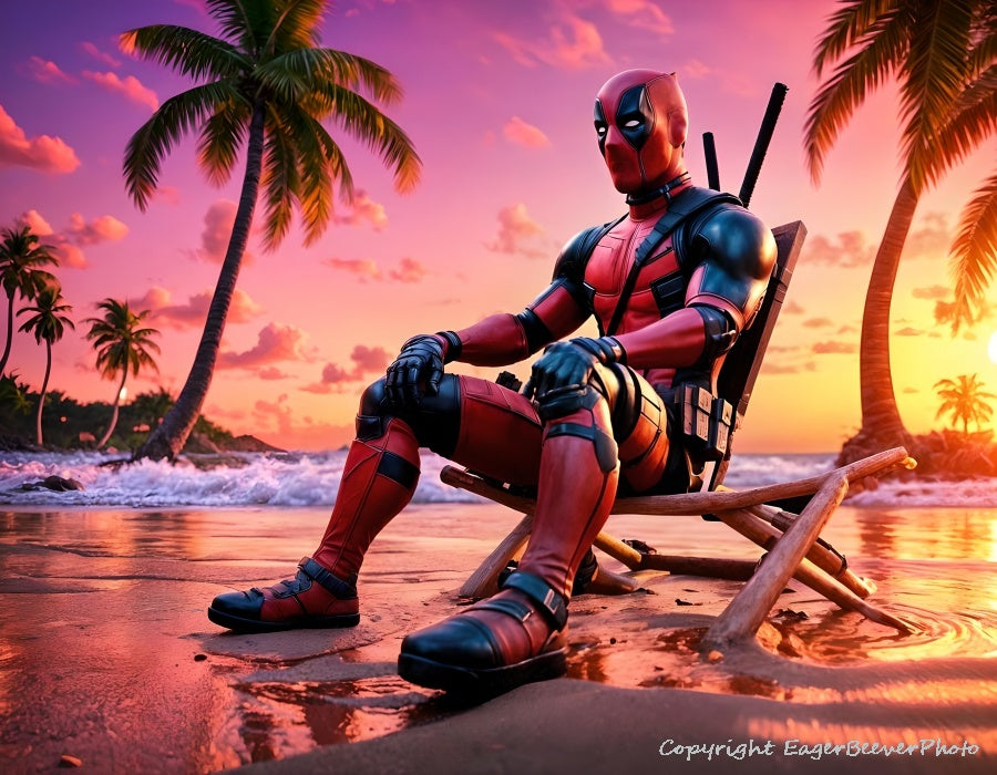 Original Super Hero Art by UK Artist Chris Beever 3