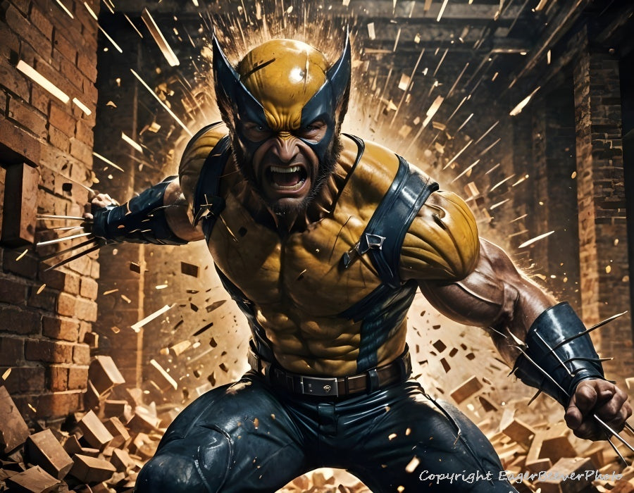 Original Super Hero Art by UK Artist Chris Beever 34