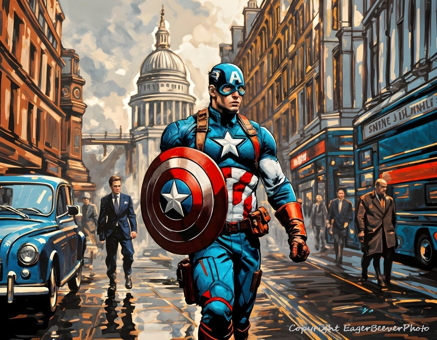 Original Super Hero Art by UK Artist Chris Beever 35