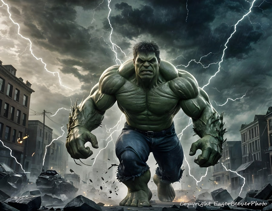 Original Super Hero Art by UK Artist Chris Beever 37