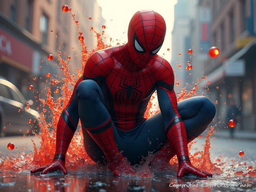 Original Super Hero Art by UK Artist Chris Beever 4