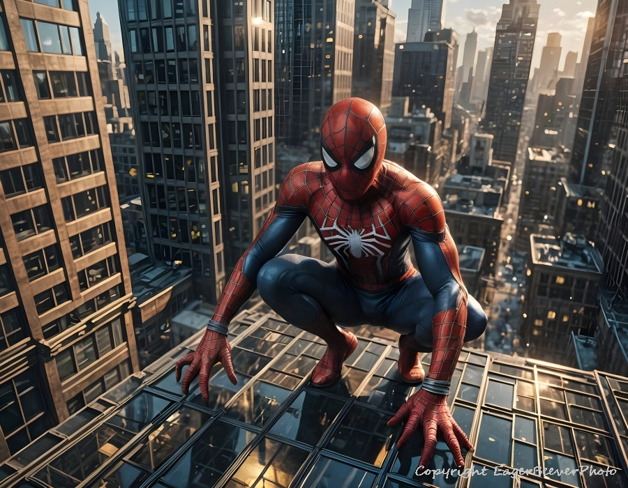 Original Super Hero Art by UK Artist Chris Beever 46