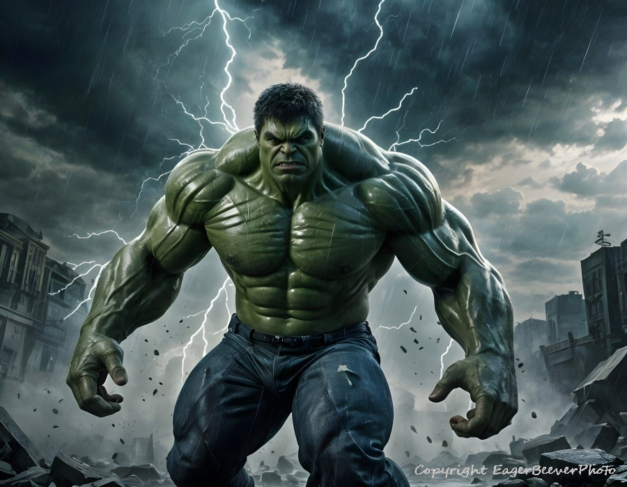 Original Super Hero Art by UK Artist Chris Beever 47