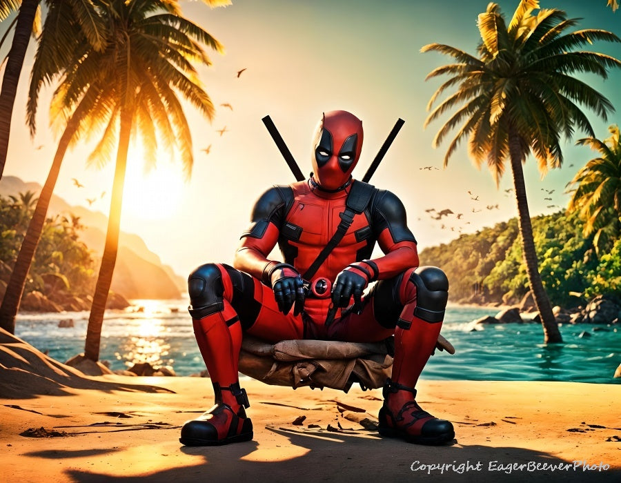 Original Super Hero Art by UK Artist Chris Beever 5