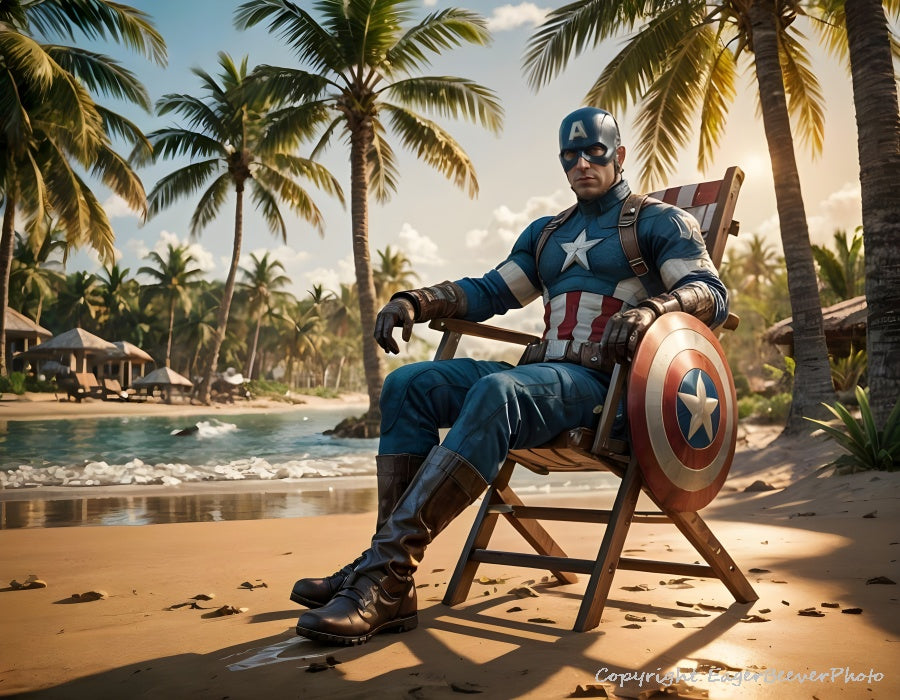 Original Super Hero Art by UK Artist Chris Beever 7