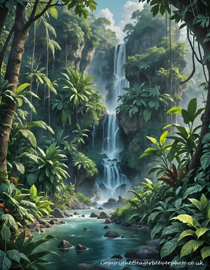 Waterfall Landscape Art & Photography by UK Artist Chris Beever 20