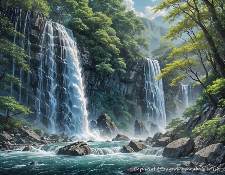 Waterfall Landscape Art & Photography by UK Artist Chris Beever 26
