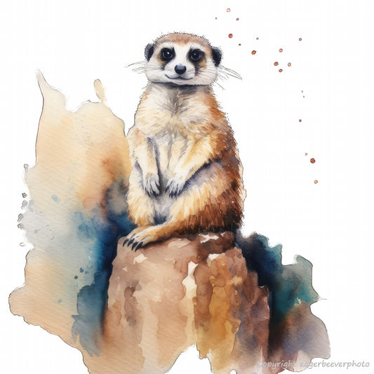 World Wildlife Watercolour Art, stunning wildlife watercolour paintings by UK British Wildlife artist Christopher Beever available printed onto a range of bespoke wildlife painting print home décor product's, Wildlife wall art, Wildlife print clothing, Wildlife print cushions, blankets and Wildlife print gifts. 