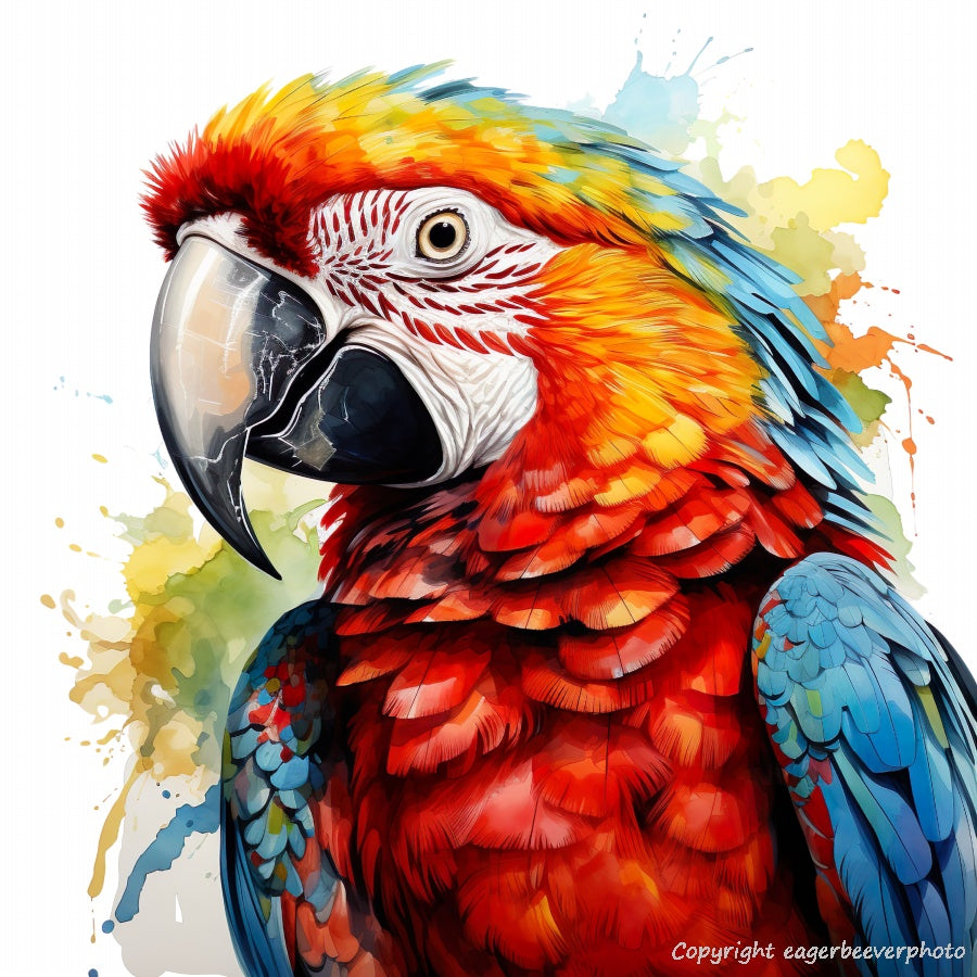 World Wildlife Watercolour Art by UK artist christopher beever 13