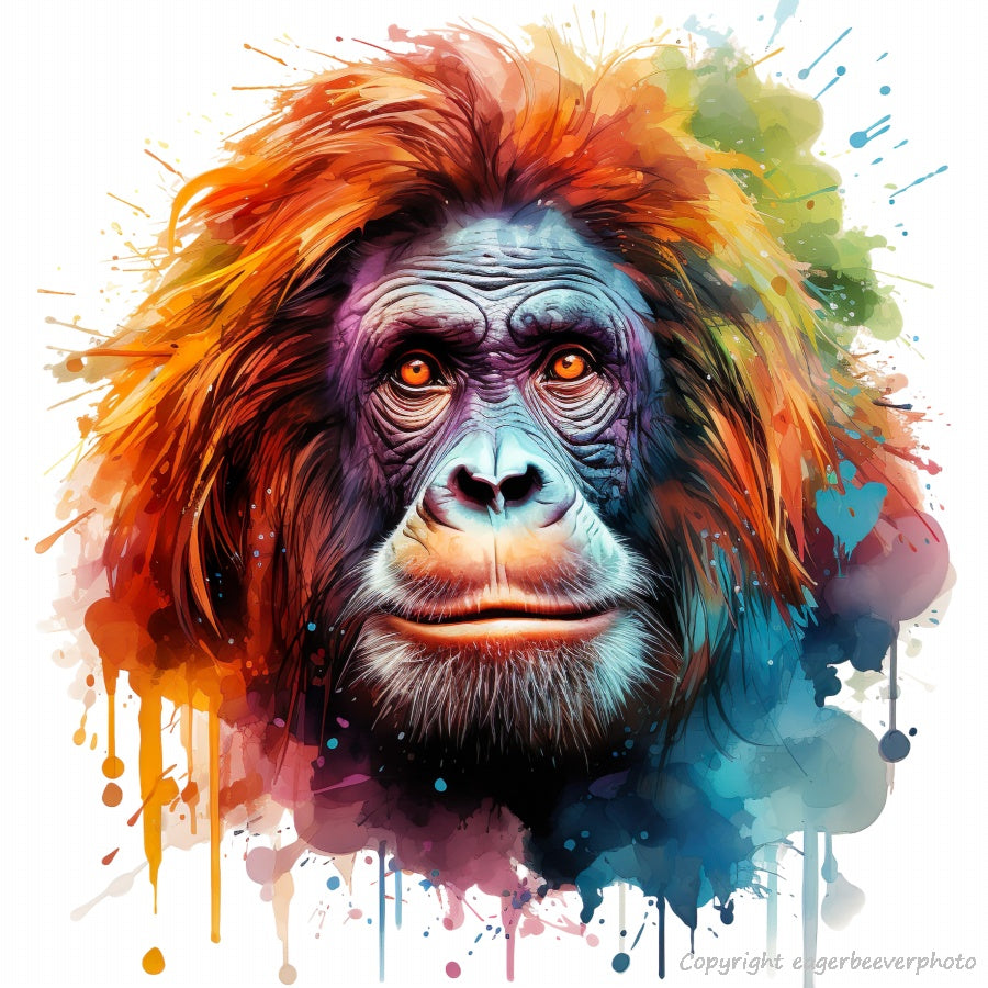 World Wildlife Watercolour Art by UK artist christopher beever 15