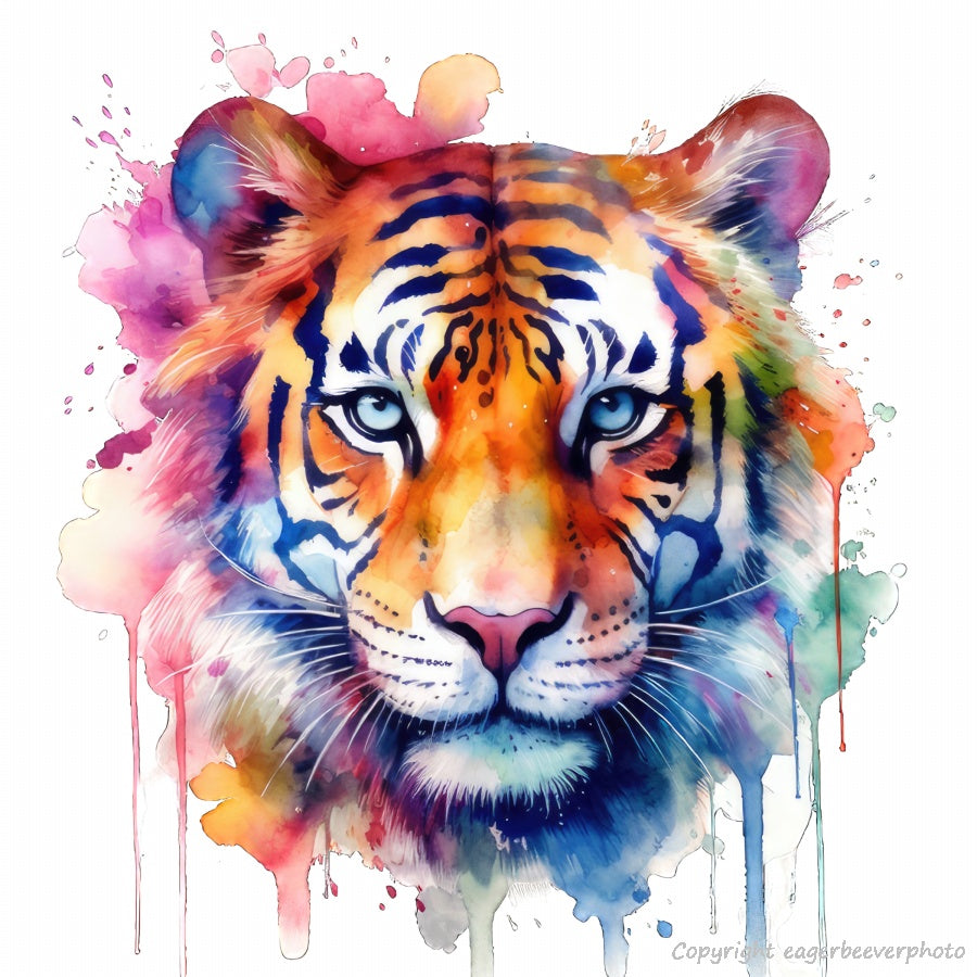 World Wildlife Watercolour Art by UK artist christopher beever 18