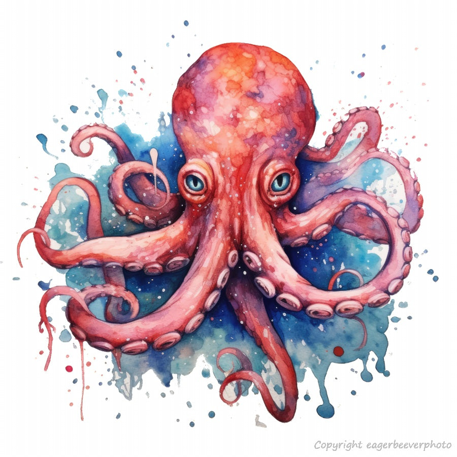 World Wildlife Watercolour Art by UK artist christopher beever 19