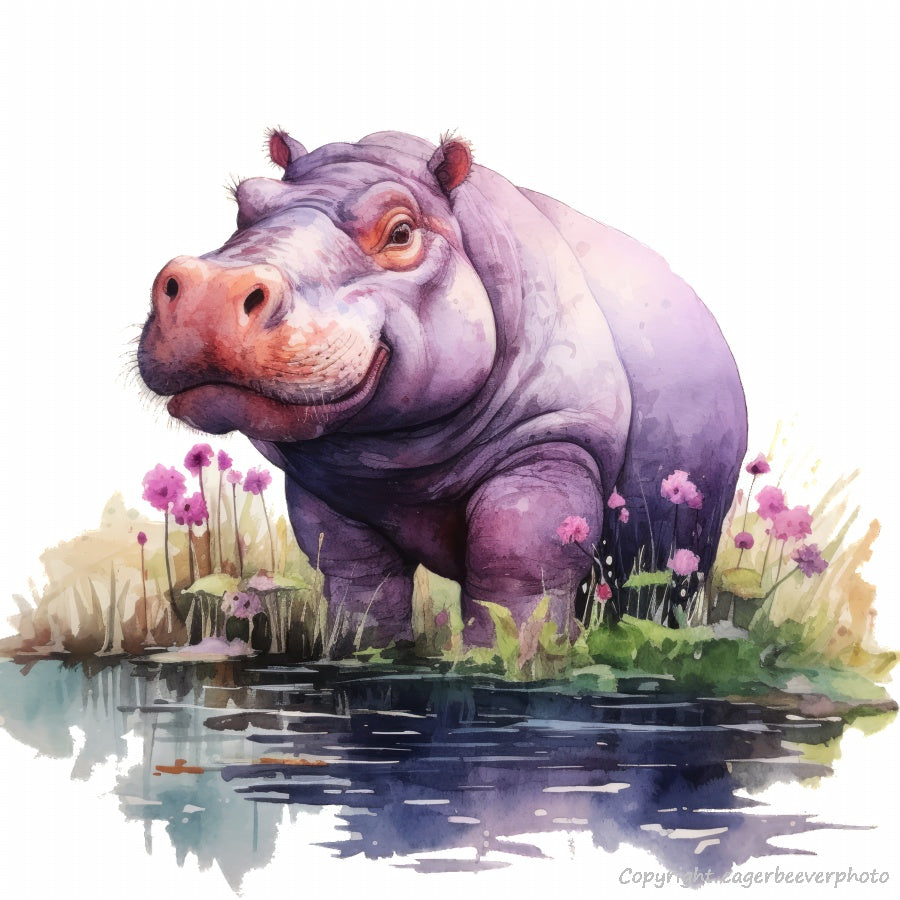 World Wildlife Watercolour Art by UK artist christopher beever 30