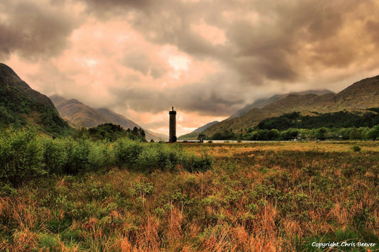 Glenfinnan Scotland Scottish Landscape Art by Christopher Beever 14