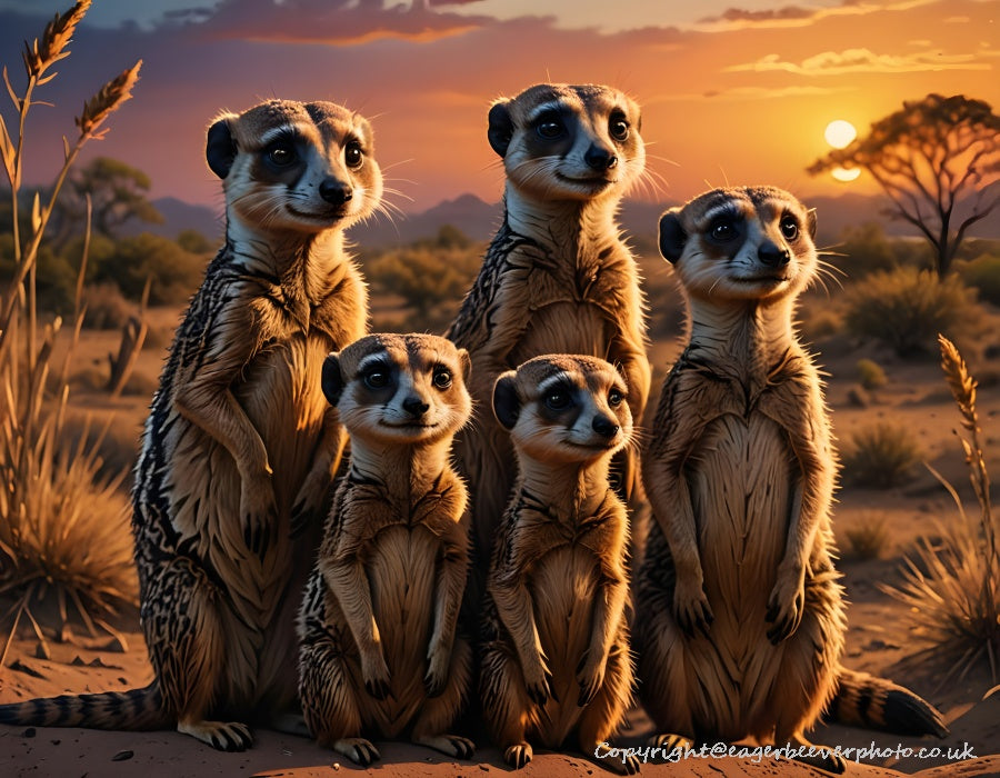 African Wildlife Art by UK Artist Christopher Beever 1