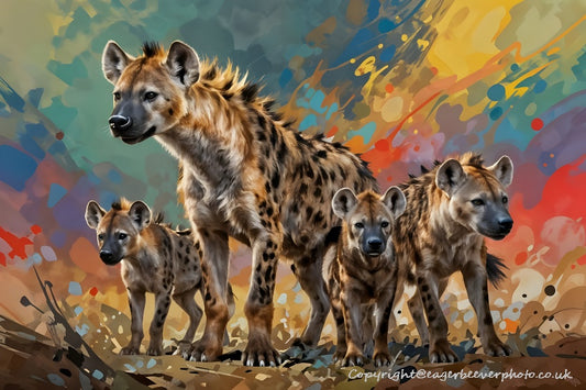 African Wildlife Art by UK Artist Christopher Beever 51