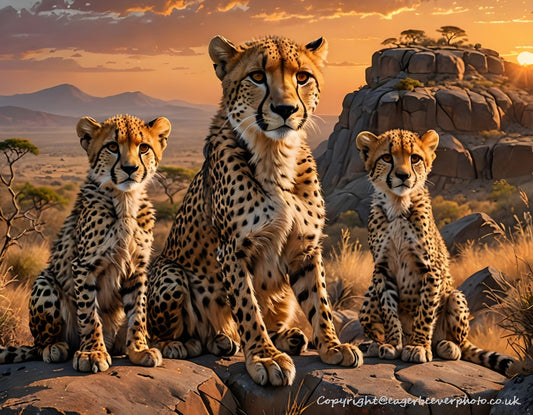 African Wildlife Art by UK Artist Christopher Beever 27