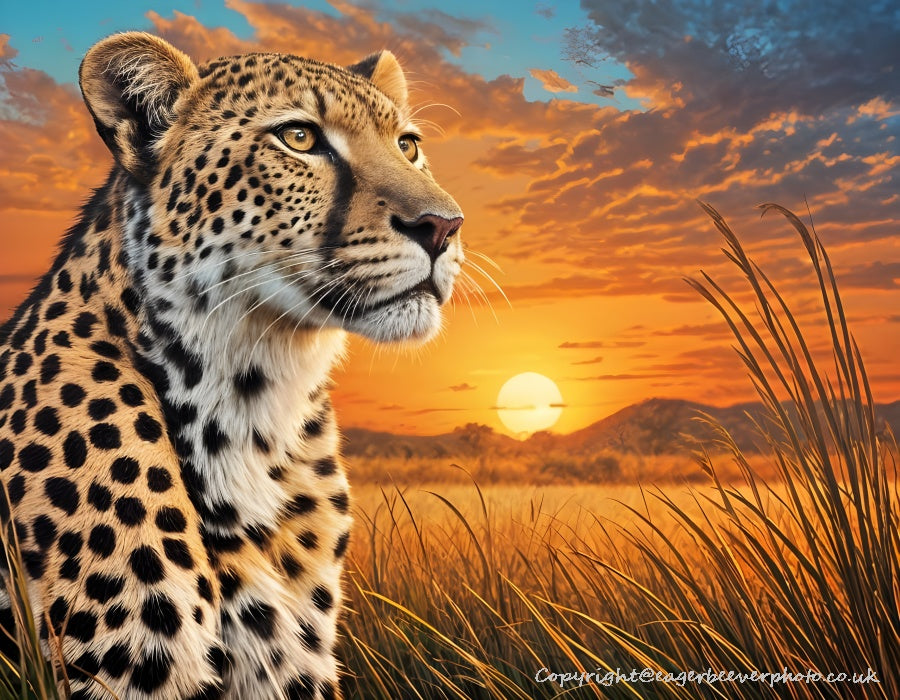 African Wildlife Art by UK Artist Christopher Beever 35