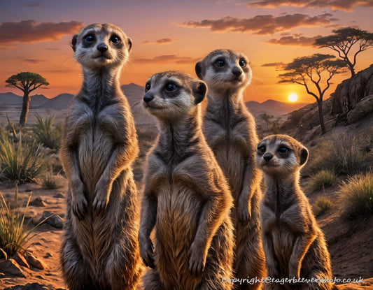 African Wildlife Art by UK Artist Christopher Beever 36