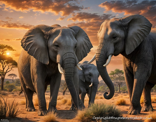 African Wildlife Art by UK Artist Christopher Beever 40