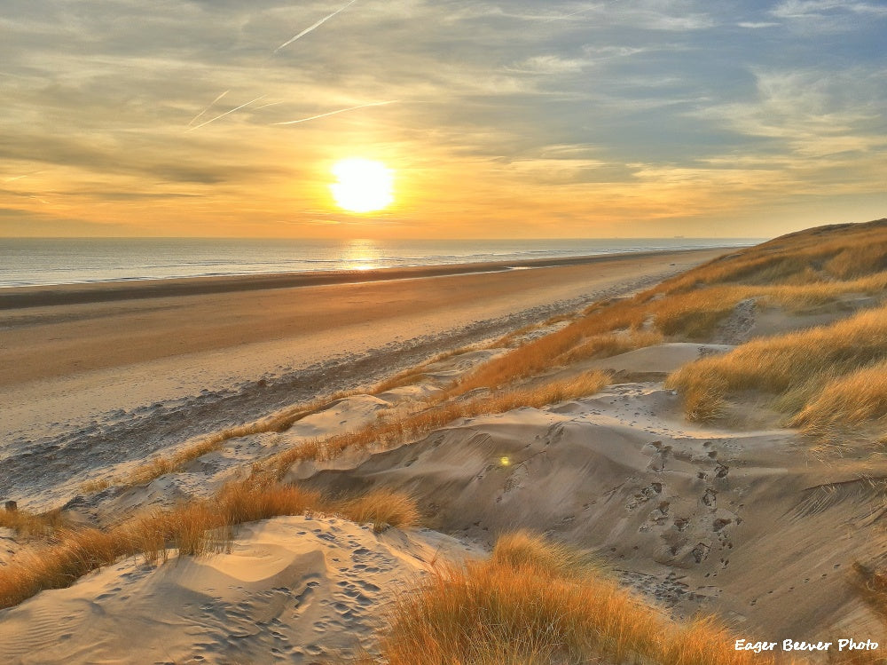 Ainsdale and Formby Beach UK Landscape Art by Chris Beever 18