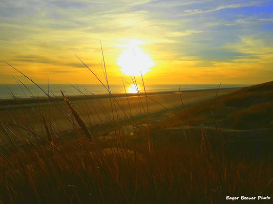 Ainsdale and Formby Beach UK Landscape Art by Chris Beever 2